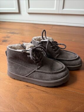 Zara Boys / Suede Winter Ankle Boots / Us 11.5